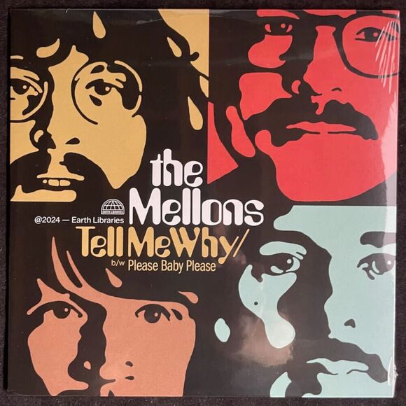 The Mellons – Tell Me Why b/w Please Baby Please – Limited 7″ Vinyl Single, NEW - Picture 1 of 2